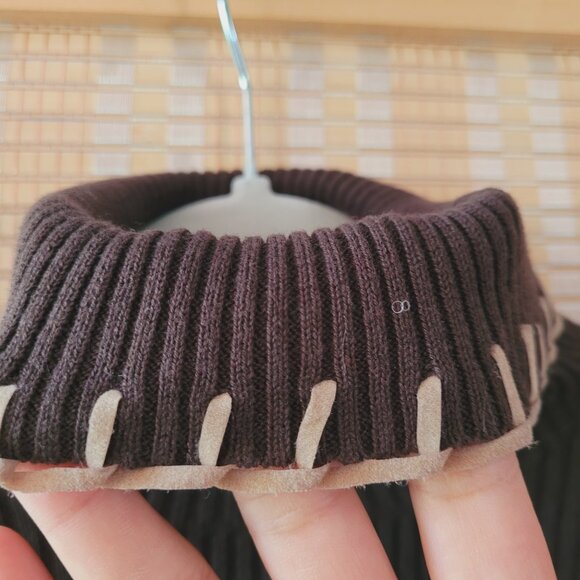 LESLIE FAY Knitted Turtleneck Long Sleeve - Picture 3 of 4